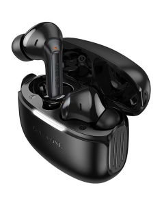 Бездротові навушники вкладиші Borofone FQ9 Plus Peaceful ANC+ENC Чорні (Black)
