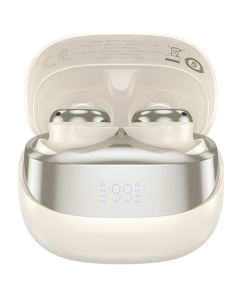 Бездротові навушники вкладиші Hoco EW200 Elegant Білі (Milky White)