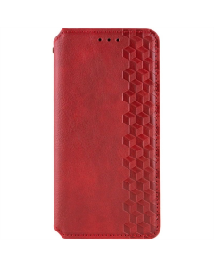 Чохол кейс для Samsung A05s GETMAN Cubic (PU) Червоний (Red)