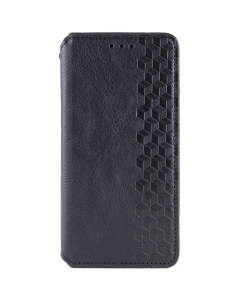 Чохол кейс для Samsung A05s GETMAN Cubic (PU) Чорний (Black)