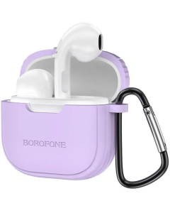 Беспроводные вкладыши Borofone BW29 Фиолетовые (Taro Purple)