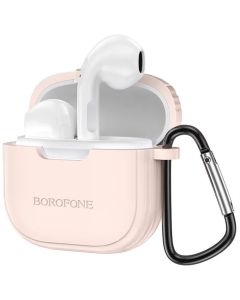 Бездротові навушники вкладиші Borofone BW29 Рожеві (Pink Sugar)