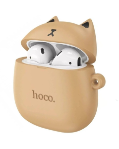 Беспроводные вкладыши-наушники Hoco EW45 TWS Карамель (Caramel Cat)