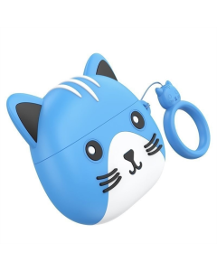 Бездротові навушники вкладиші Hoco EW46 TWS Блакитні (Dodge Cat)