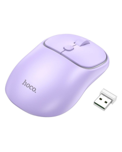 Миша бездротова Hoco GM25 Royal dual-mode Фіолетова (Romantic Purple)