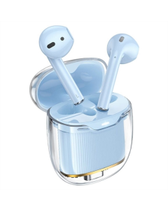 Бездротові навушники вкладиші  Hoco EW52 Lilly TWS Сині (Blue)