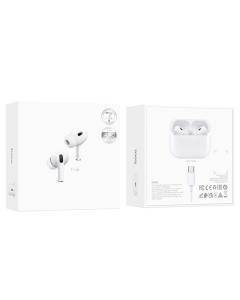 Беспроводные наушники вкладыши Hoco EW63 ANC Белые (White)