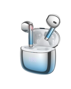 Беспроводные вкладыши Hoco EW62 Glitter Голубые (Blue glaze)
