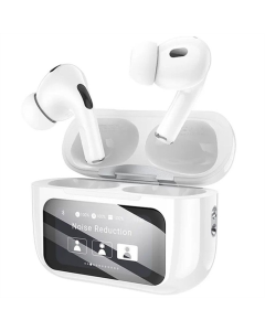 Бездротові навушники вкладиші Borofone BW76 Brocade with Touch Screen and ANC TWS Білі (White)