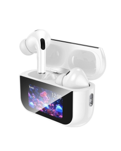 Беспроводные вкладыши Hoco EW79 Bright с сенсорным экраном ANC Белые (White)