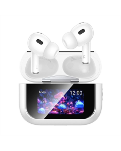 Беспроводные вкладыши Hoco EW79 Bright с сенсорным экраном ANC Белые (White)