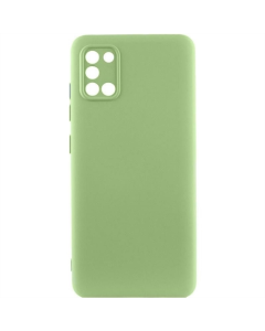 Чехол-накладка для Samsung A31 TPU GETMAN Liquid Silk с полной камерой Зеленый (Пистач).