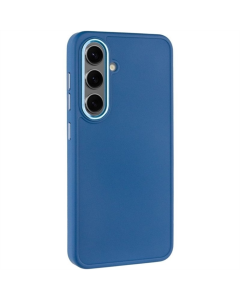 Чехол-накладка для Samsung S23 Plus Bonbon Metal Style TPU Синий (Джинсово-синий)