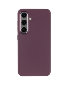 Чехол-накладка для Samsung S23 Plus Bonbon Metal Style TPU Бордовый (Сливовый)