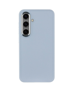 Чехол-накладка для Samsung S23 Plus Bonbon Metal Style TPU Голубой (Mist blue)