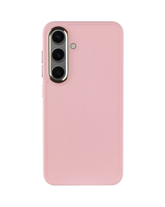 Чехол-накладка для Samsung S23 Plus Bonbon Metal Style TPU Розовый (светло-розовый)