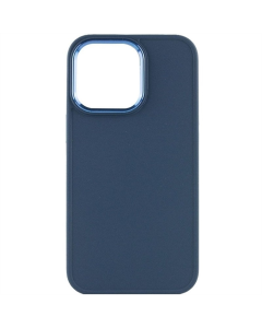 Чохол-накладка для iPhone 13 Pro Max TPU TPU Bonbon Metal Style Синій (Джинсовий синій)