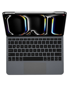 Клавіатура бездротова iPad Air 10.9'' (2020-2022)/Air 11'' (2024) WIWU MK-004 Чорна (Black)