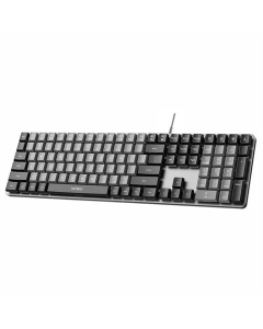 Клавиатура WIWU KB-01 проводная для ноутбука Черная (Black)