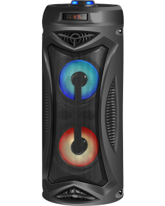 Bluetooth колонка Defender G70 12Вт Light/FM/microSD/USB/TWS Чорна (Black)