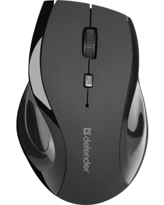 Миша бездротова Defender Accura MM-295 Чорна (Black)
