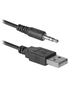 Колонки мультимедійні Defender 2.0 SPK 240 USB 6W Чорні (Black)