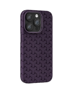 Чехол-накладка для iPhone 13 Pro Max TPU Weaving Пурпуровый (Фиолетовый)