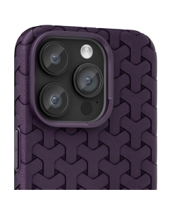 Чехол-накладка для iPhone 13 Pro Max TPU Weaving Пурпуровый (Фиолетовый)