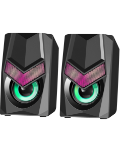 Колонки мультимедійні Defender Solar 1 6Вт Чорні (Black)