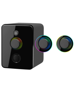 Колонки мультимедійні Defender 2.1 V12 11Вт USB Чорні (Black)