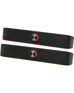 Саундбар Defender Z10 6W BT/LIGHT Чорний (Black)