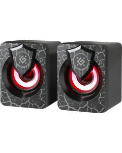 Колонки мультимедійні Defender 2.0 Onyx 6Вт/USB Чорні (Black)