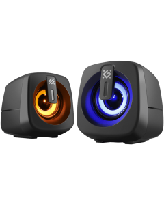 Колонки мультимедийные Defender J1 6Вт Черные (Black)