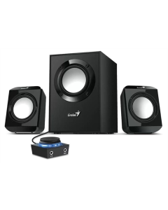 Колонки мультимедійні Genius SW-2.1 300 II, Чорний (Black)