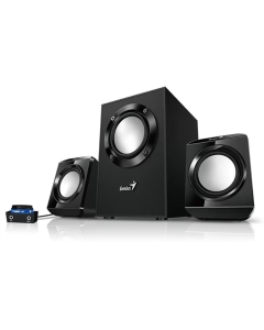 Колонки мультимедійні Genius SW-2.1 300 II, Чорний (Black)