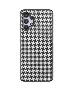 Чехол-накладка для Samsung A32 Grid TPU+PC Белый (White)