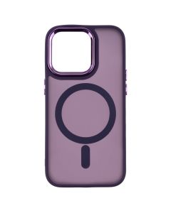 Чохол накладка для iPhone 14 Pro MagSafe MATTE Фіолетова (Dark Purple)