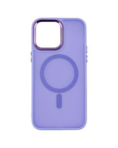Чохол накладка для iPhone 14 Pro Max MagSafe MATTE Фіолетова (Purple)