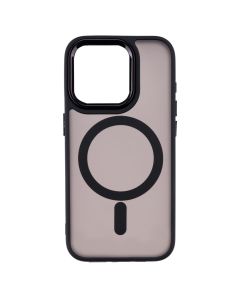 Чохол накладка для iPhone 15 Pro MagSafe MATTE Чорна (Black)
