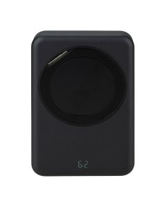 PowerBank 10000 mAh Gelius Holdix GP-PBW302 Magnetic Wireless 15W Чорний (Black)