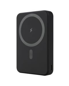 PowerBank 10000 mAh Gelius Holdix GP-PBW302 Magnetic Wireless 15W Чорний (Black)