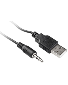 Колонки мультимедийные YENKEE YSP 2010BK USB speakers 2.0 Черные (Black)