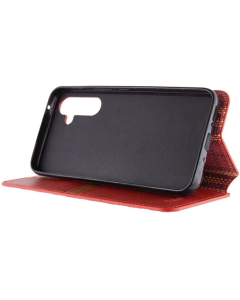 Чохол кейс для Samsung A35 GETMAN Cubic (PU) Червоний (Red)