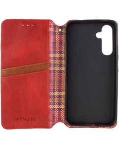 Чохол кейс для Samsung A35 GETMAN Cubic (PU) Червоний (Red)