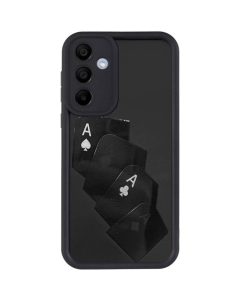 Чехол-накладка для Samsung A35 Prestige TPU Черный (Black Cards)