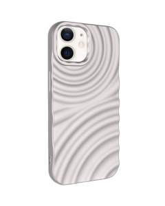 Чехол-накладка для iPhone 11 TPU MonoWave Серый (светло-серый)