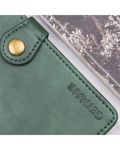 Чохол кейс для Samsung S24 Plus GETMAN Gallant (PU) Зелений (Green)