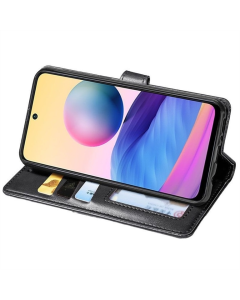 Чохол кейс для Samsung S24 Plus GETMAN Gallant (PU) Чорний (Black)