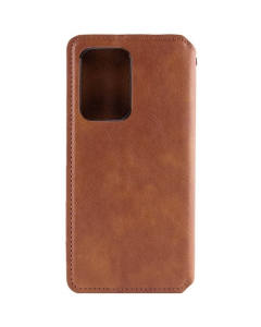 Чохол кейс для Samsung S24 Plus GETMAN Cubic (PU) Коричневий (Brown)