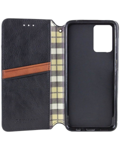 Чохол кейс для Samsung S24 Plus GETMAN Cubic (PU) Чорний (Black)